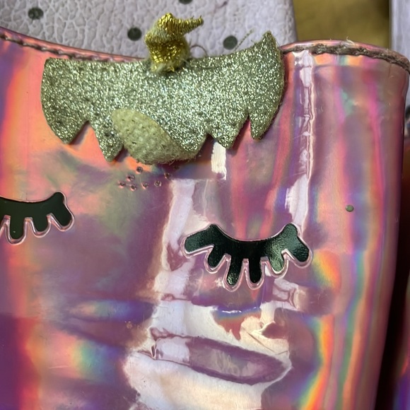 Girls Purple Unicorn Sandals - Picture 2 of 5